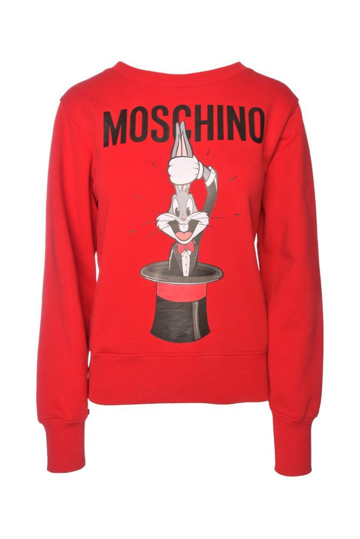 Moschino x Looney Tunes Size 4 Bugs Bunny Graphic Crewneck Sweatshirt