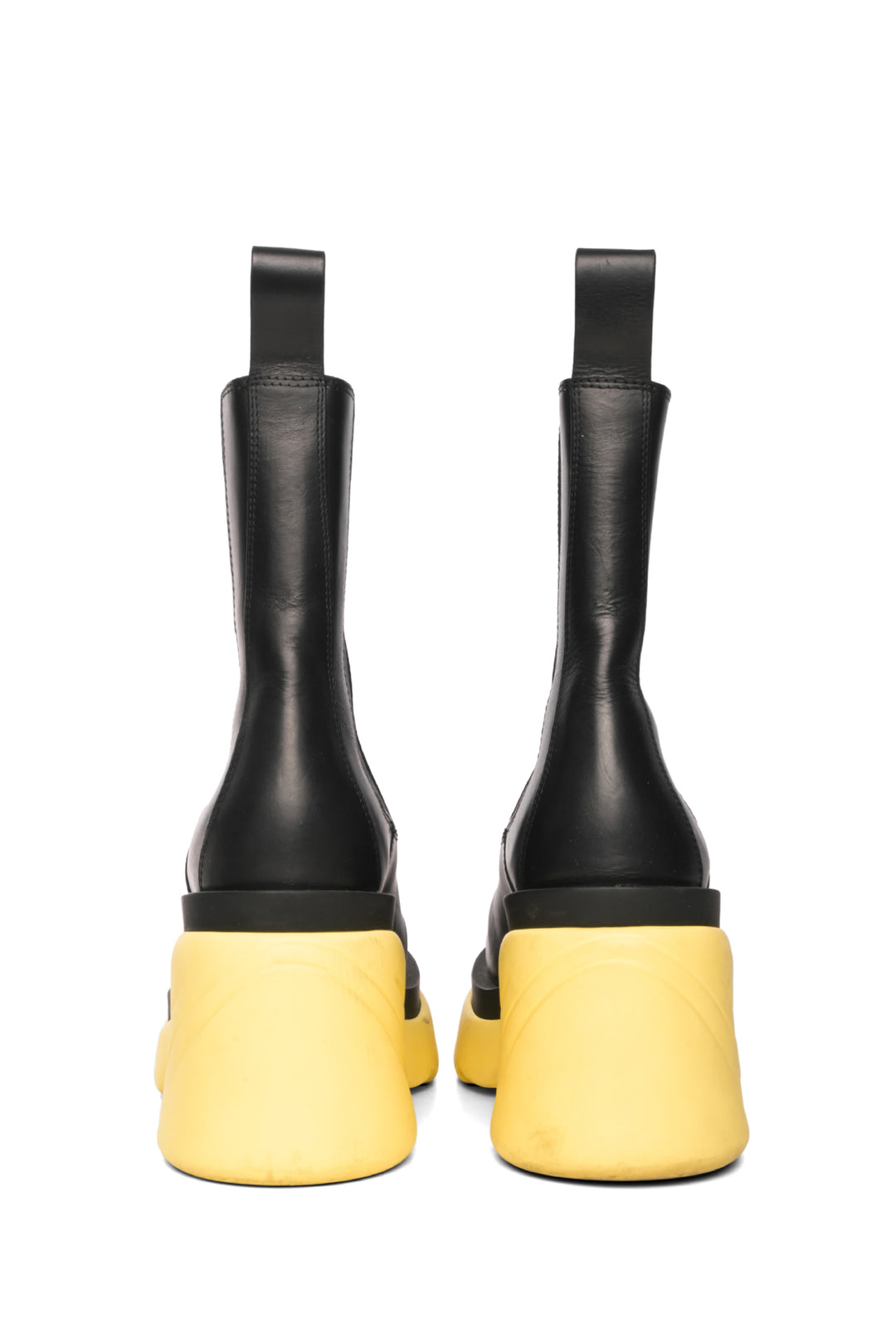 Bottega Veneta Size 37.5 Flash Platform Ankle Boots