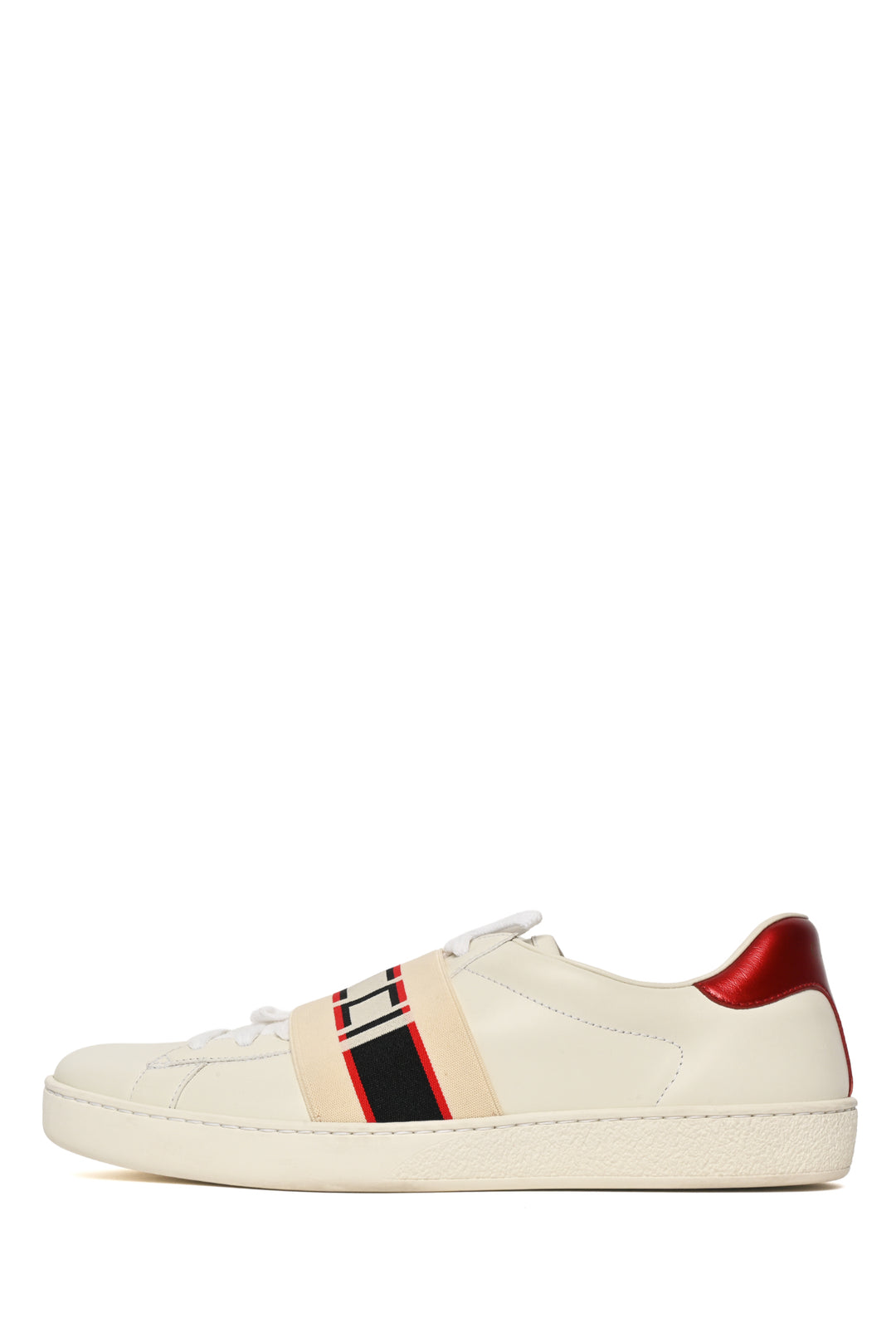 Gucci Size 8.5 Men's Ace Stripe Sneakers