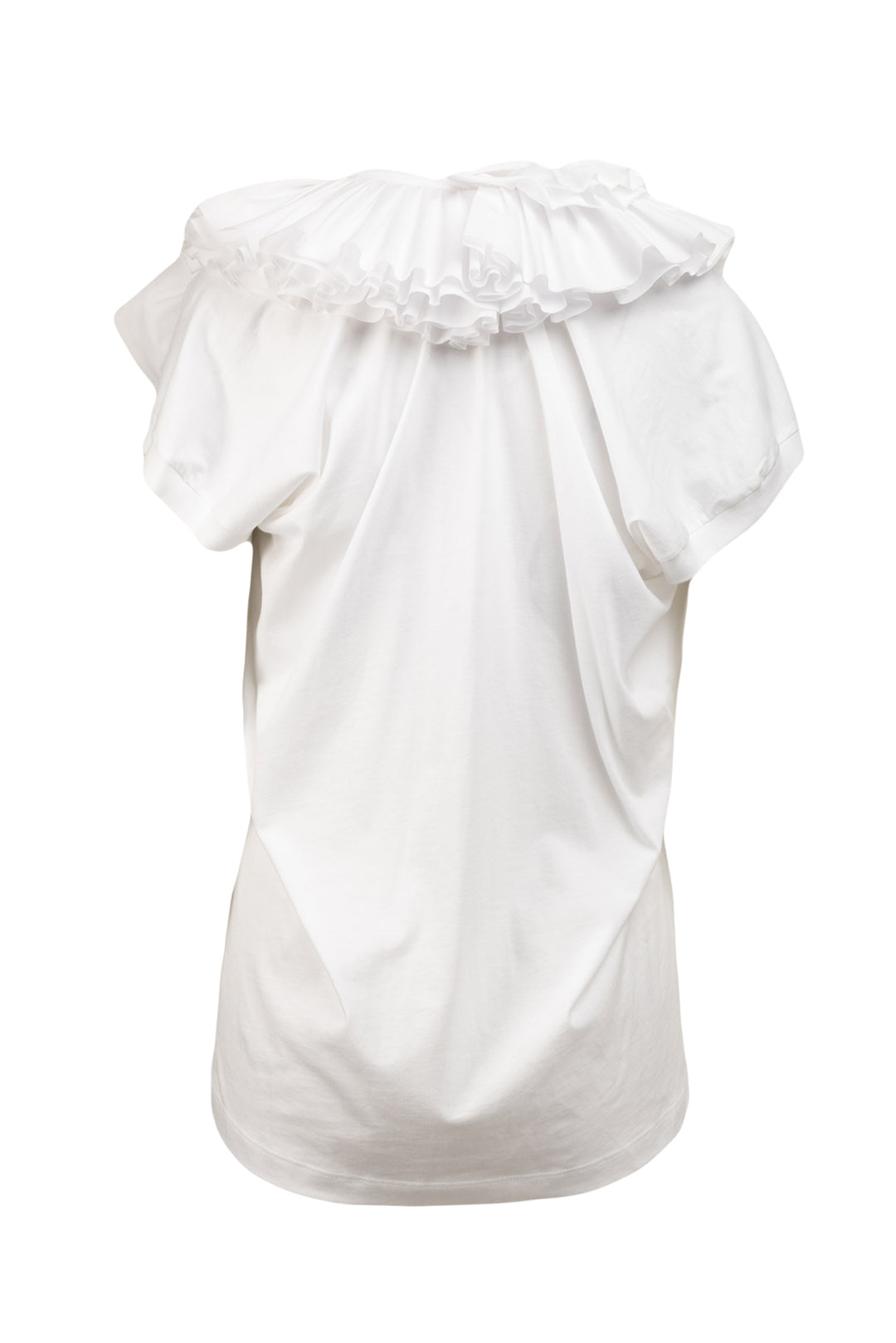 Dries Van Noten Size S Hena Ruffle Cap Sleeve Top