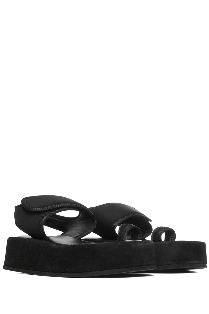 Wardrobe.NYC Size 39 Neoprene & Suede Sandals