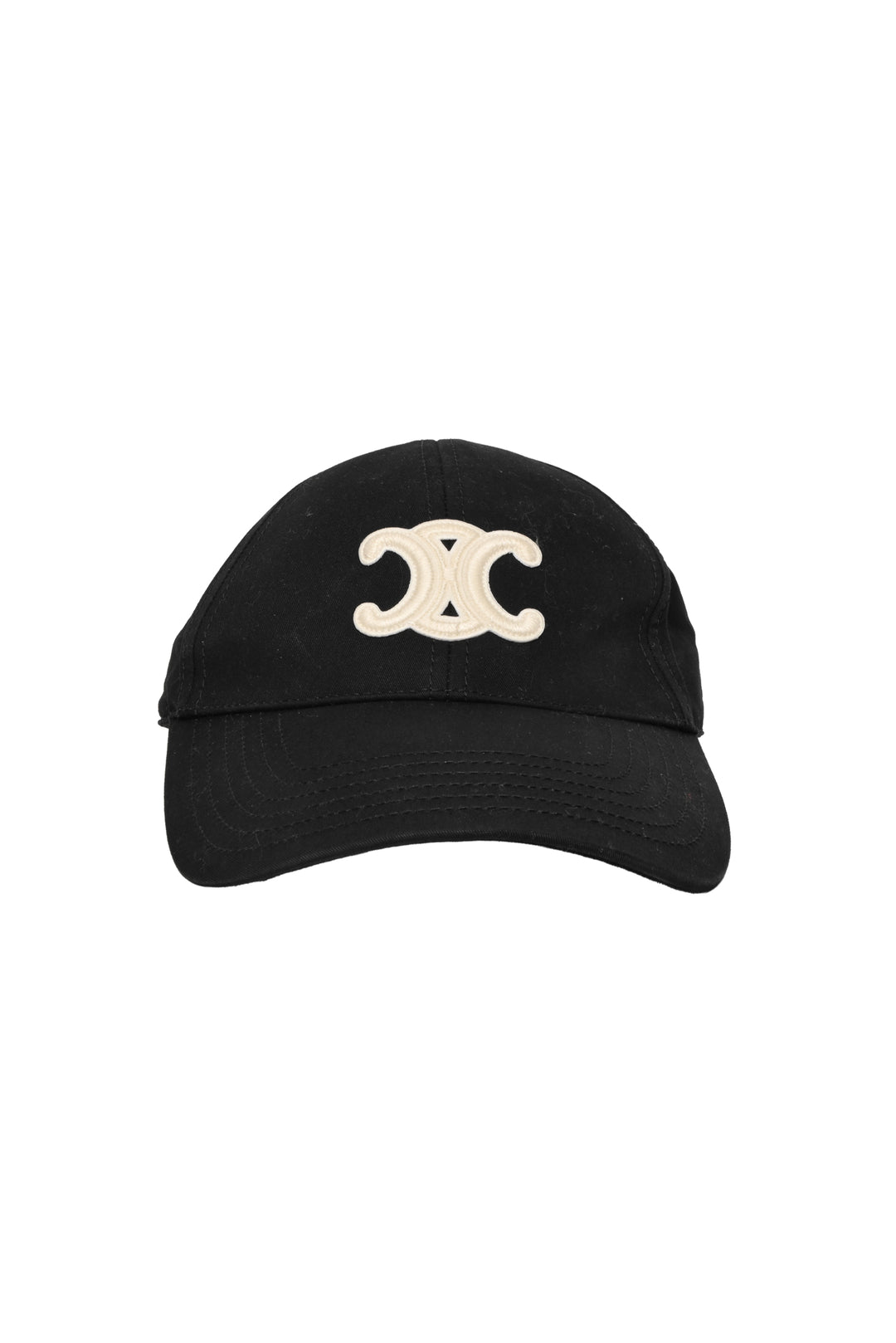 Celine Size S Triomphe Baseball Cap