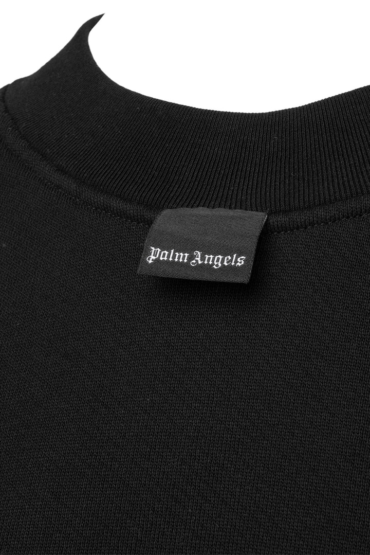 Palm Angels Size S Logo Tab Sweatshirt