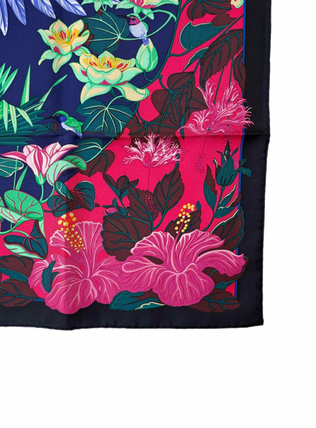 Hermes Flamingo Party Toutsy Scarf