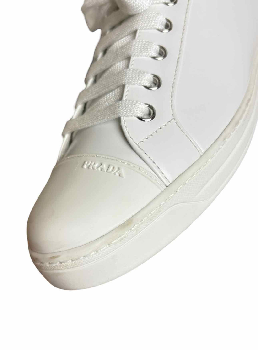Prada Downtown Low-top Leather Size 38 Sneaker