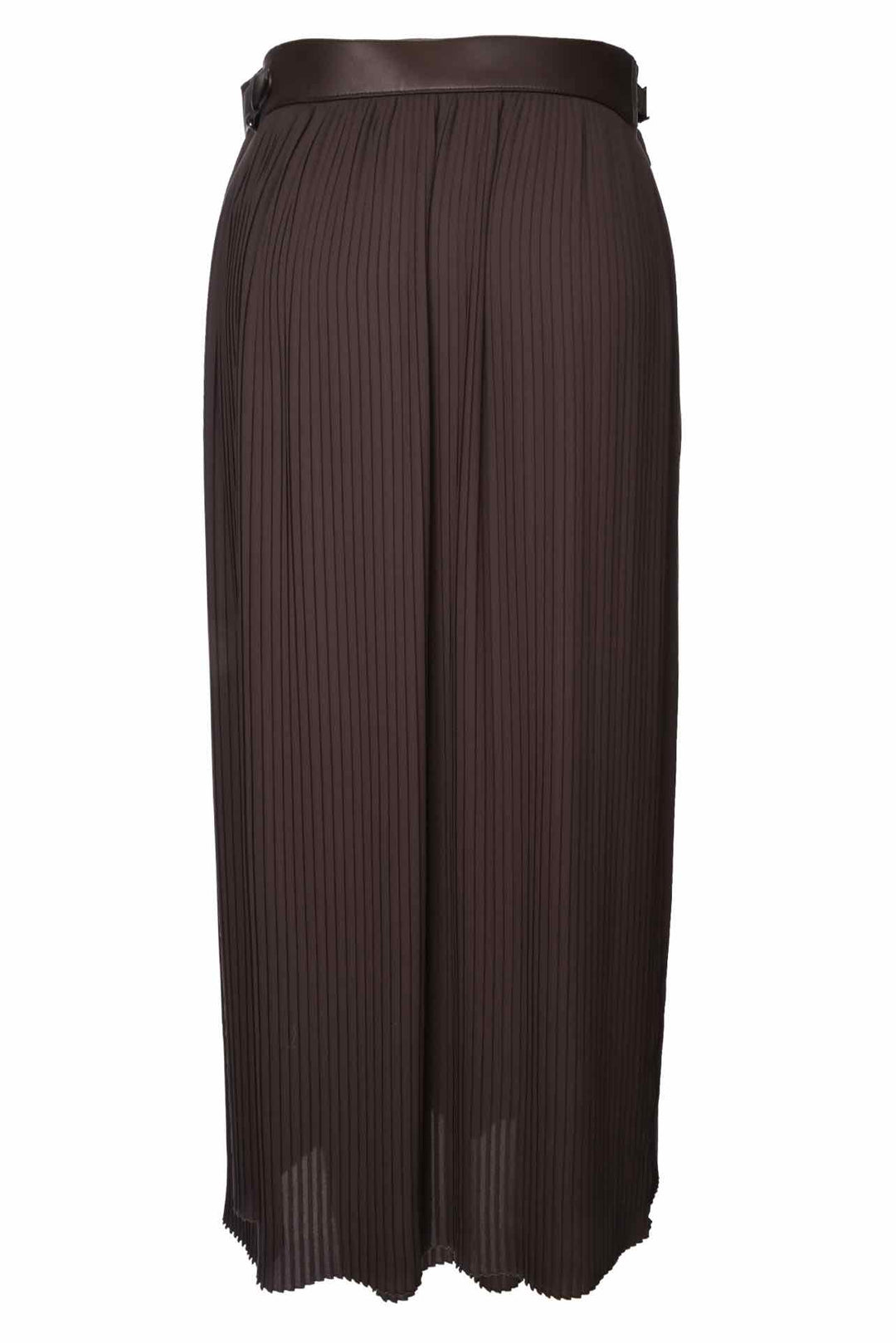 Hermes Size 36 Pleated Midi Skirt