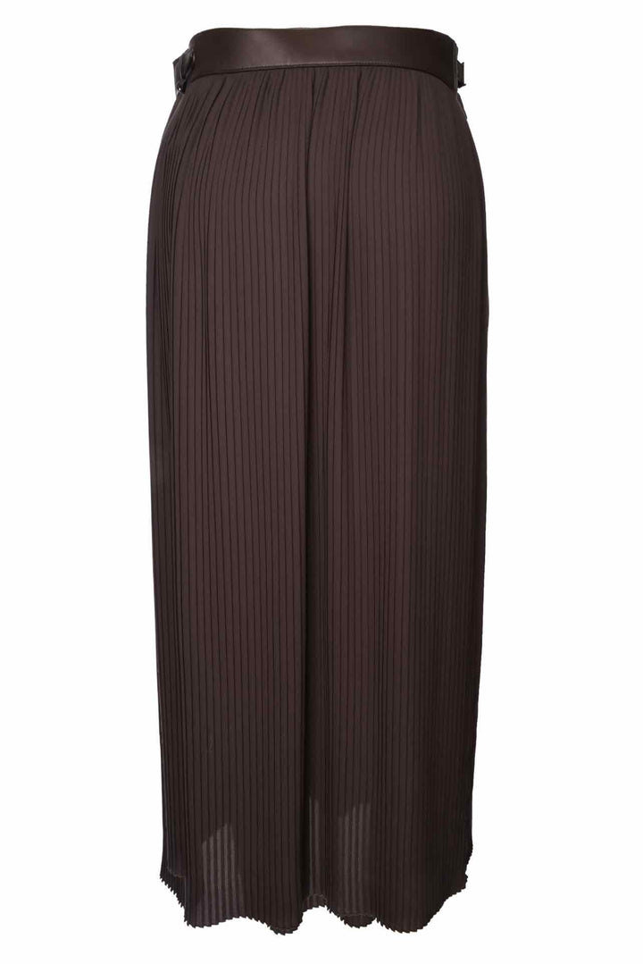 Hermes Size 36 Pleated Midi Skirt
