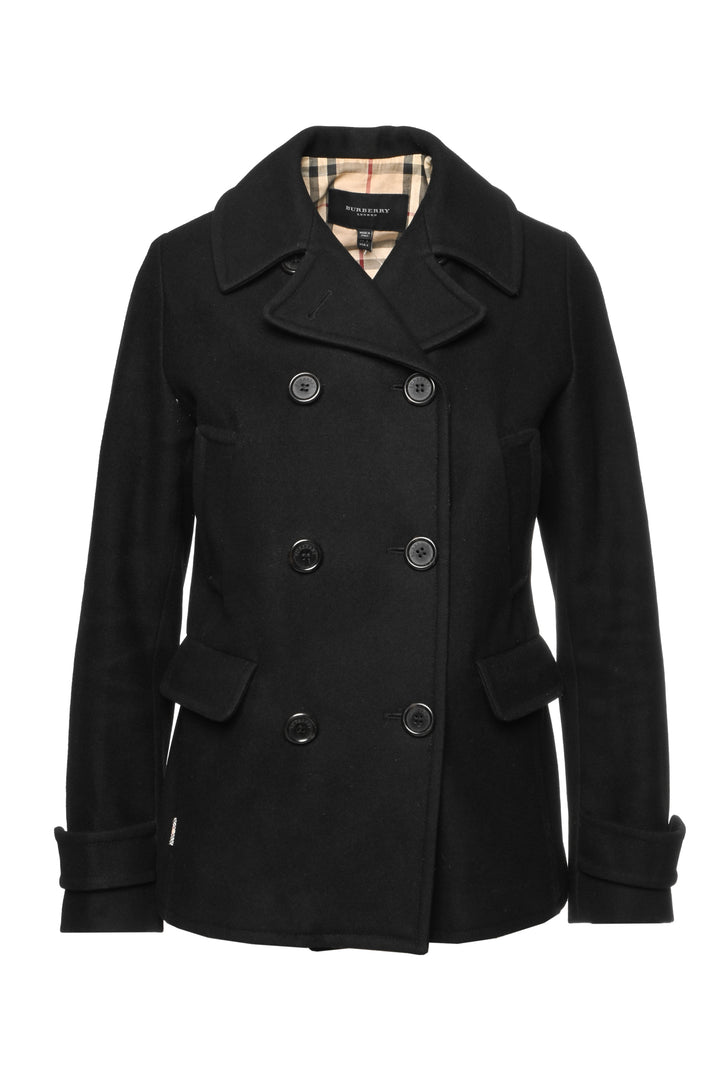 Burberry London Size 6 Double Breasted Jacket