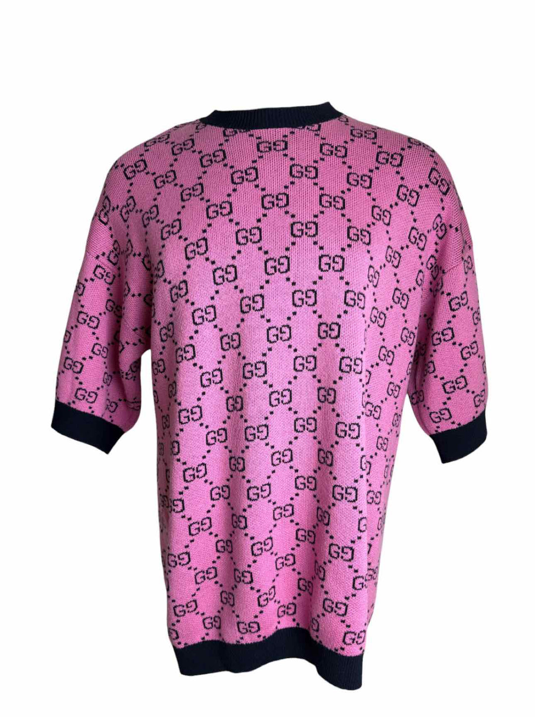 Gucci Size M GG Monogram Wool Blend Sweater