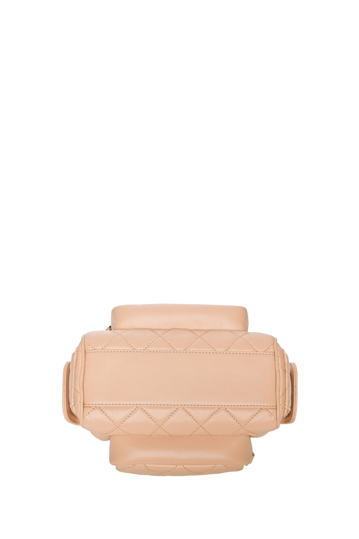 Chanel Lambskin Quilted Multi-Pocket Camera Case Shoulder Bag