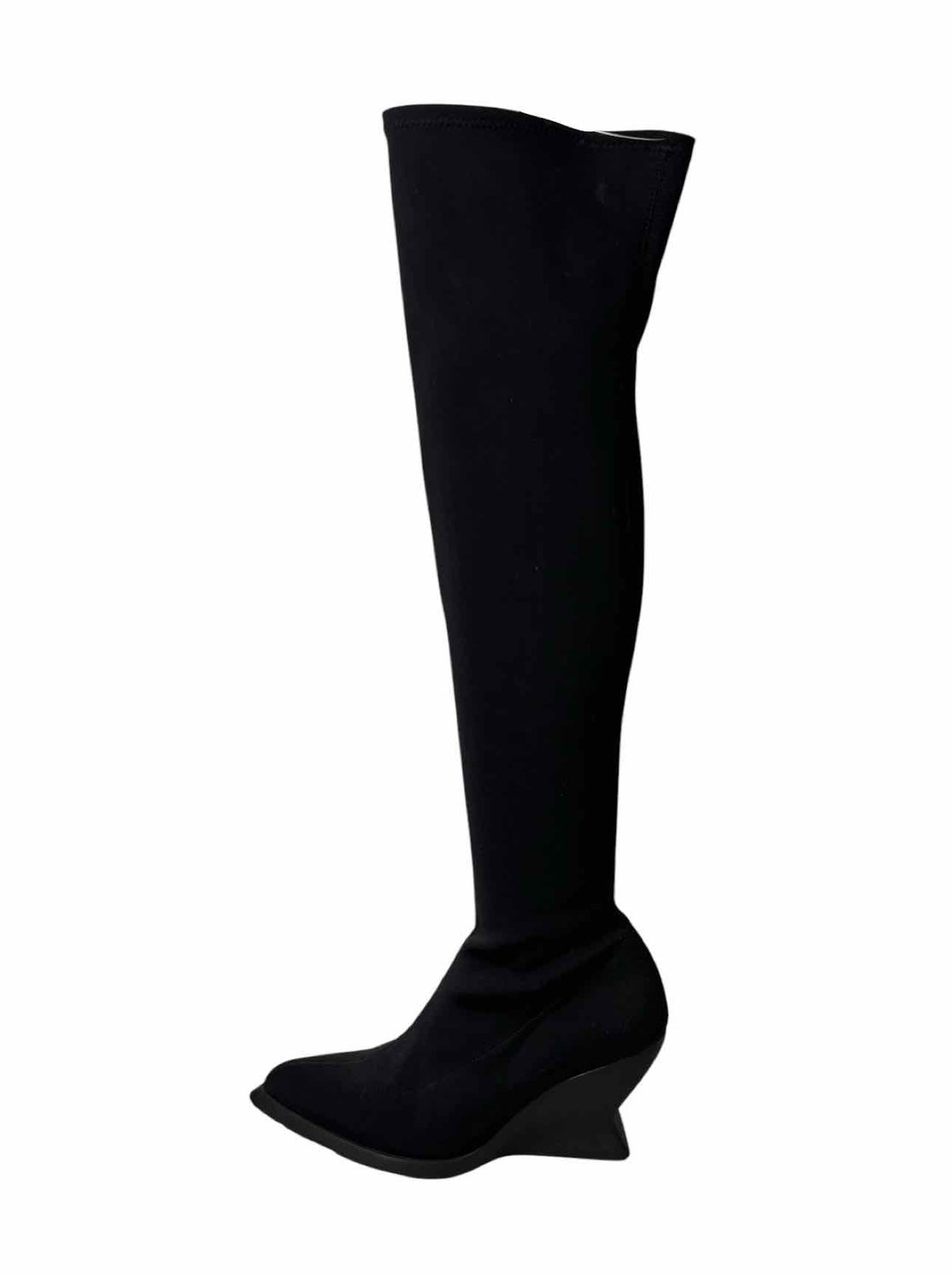 John Fluevog Size 9 Munchies Tall Fabric Boots