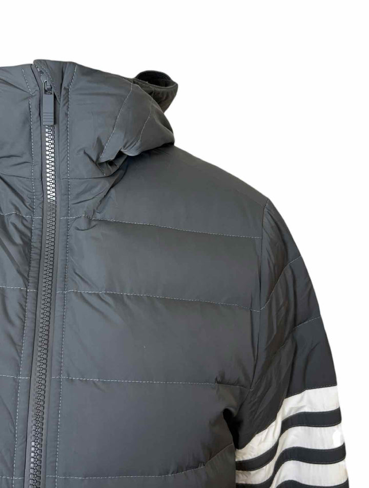 Thom Browne Size 40 Grey Down-Filled Puffer Jacket