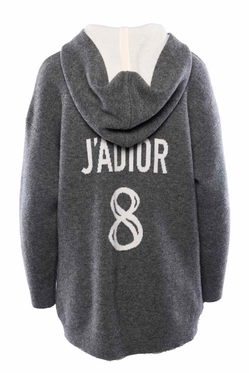 Dior Size 4 Hooded Cashmere Sweater