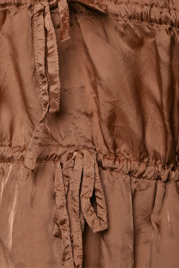 Dries Van Noten Size 36 Gathered Halterneck Top