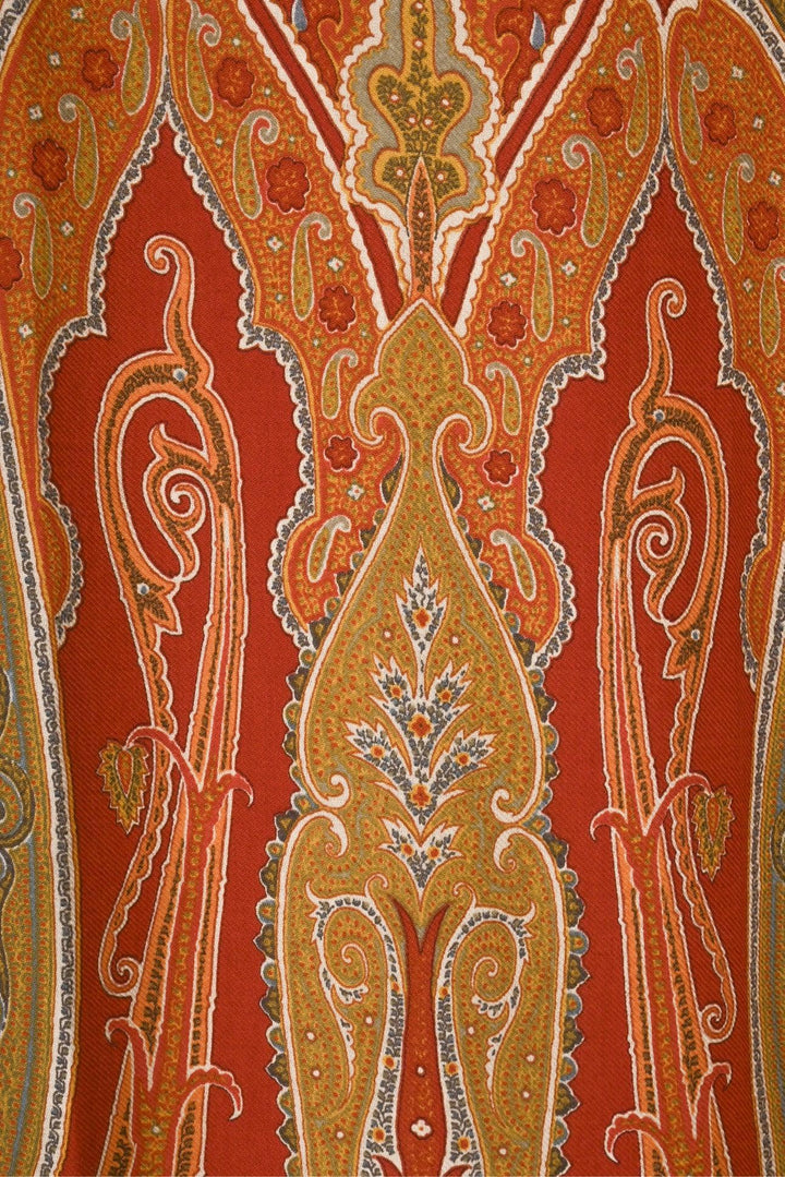 Etro Paisley Print Scarf