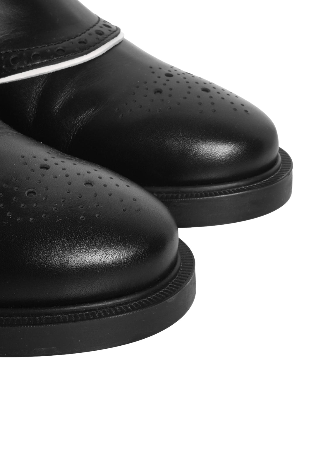 Tod's Size 36.5 Brogue Chelsea Ankle Boots