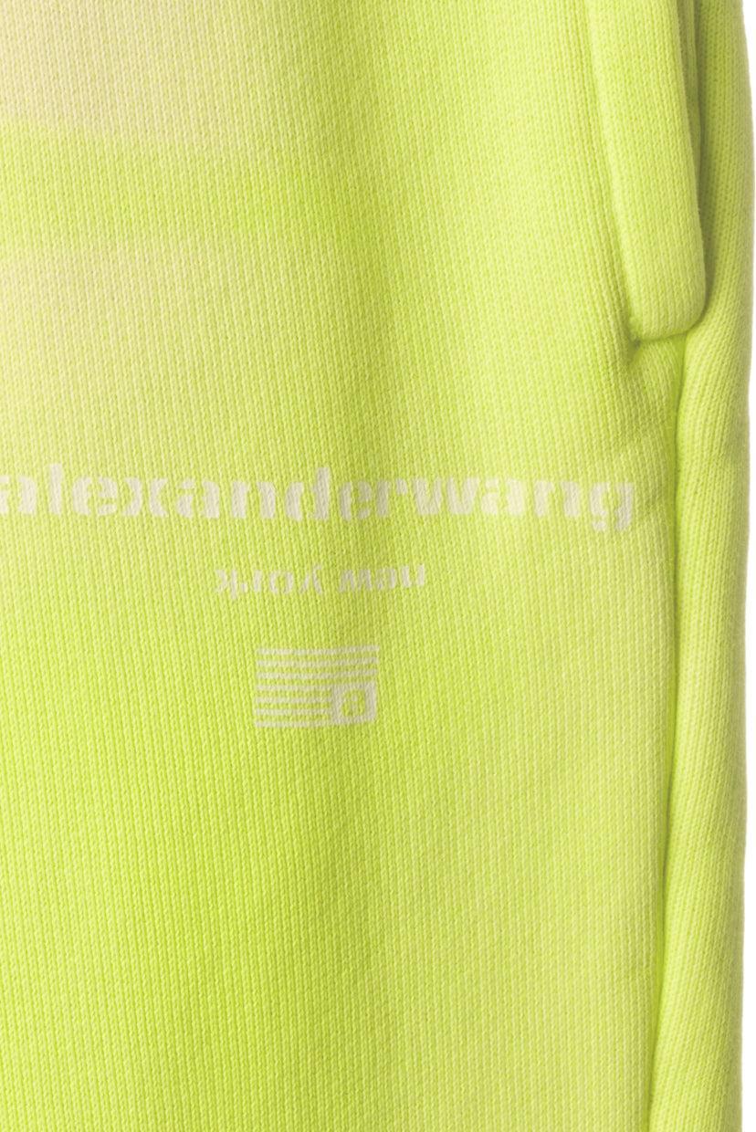 Alexander Wang Size XS Neon Tie-Dyed French Cotton Terry Sweatpants