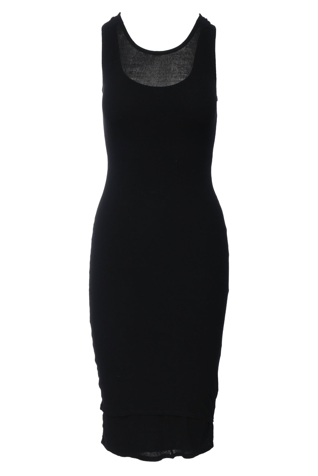 Proenza Schouler Size S Layered Ribbed Midi Dress
