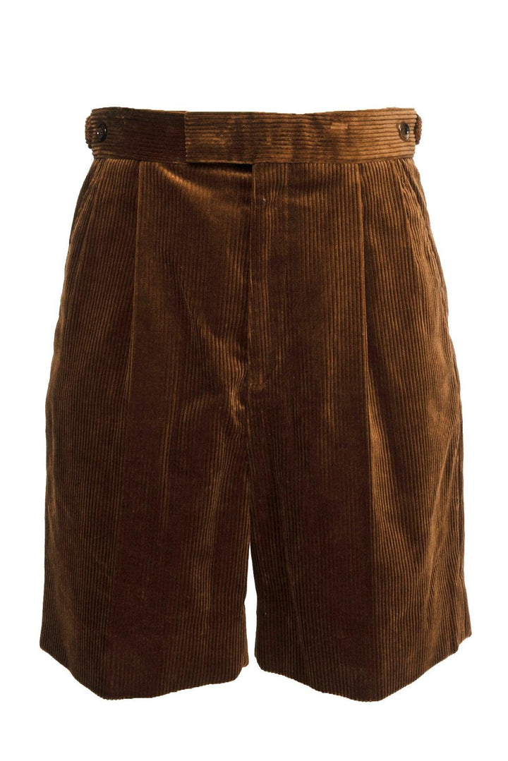 Gucci Size 40 Pleated Corduroy Shorts