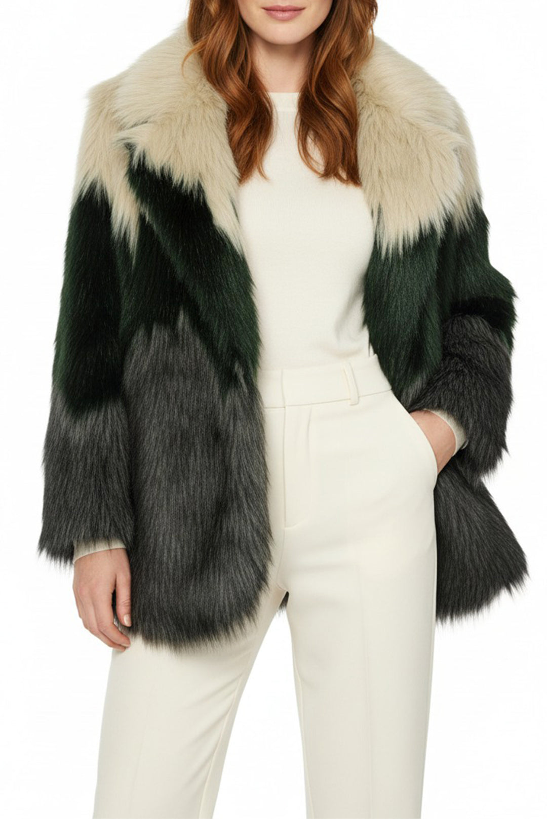 Smythe Size S Faux Fur Coat