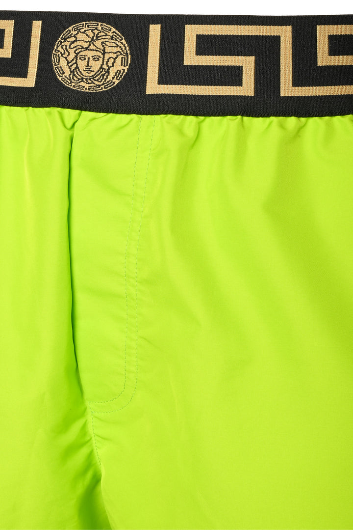 Versace Size 4 Men's Greca Swim Shorts