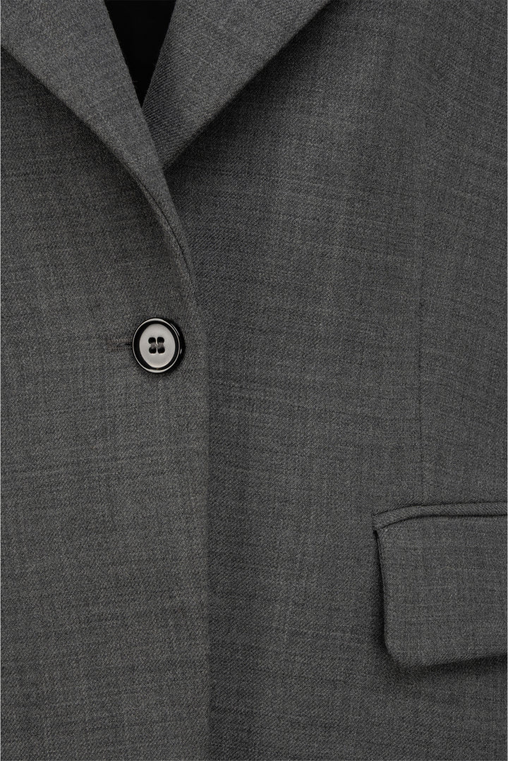 MM6 Martin Margiela Size 44 Single Breasted Wool Blend Blazer