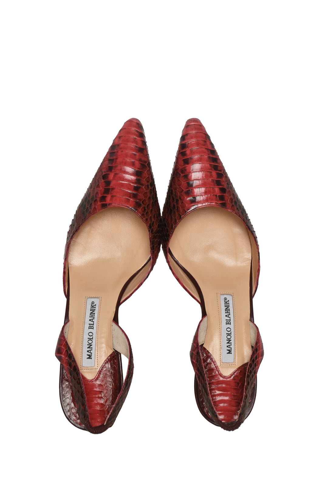 Manolo Blahnik Size 39 Slingback Pumps