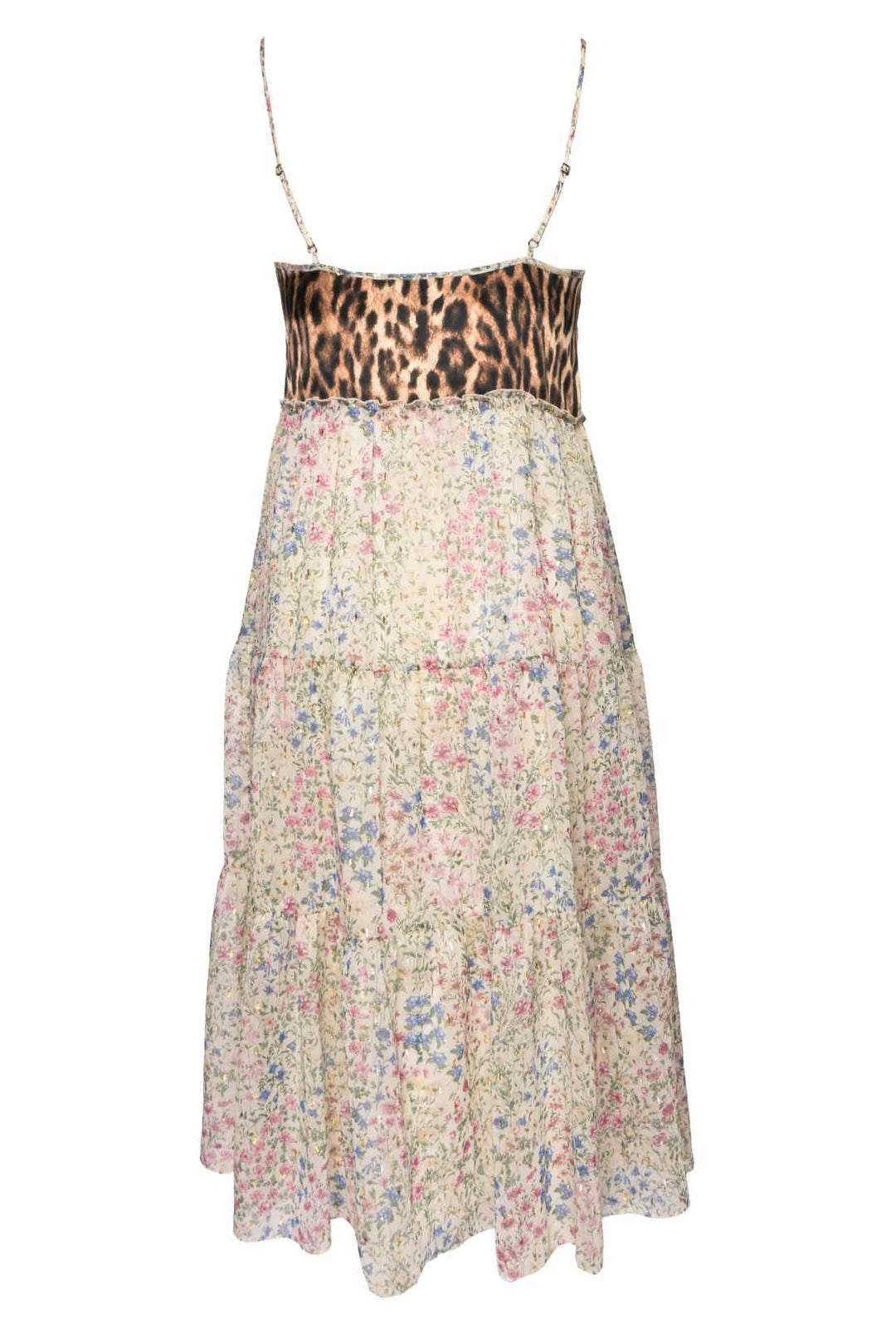 R13 Size S Midi Tiered Slip Dress