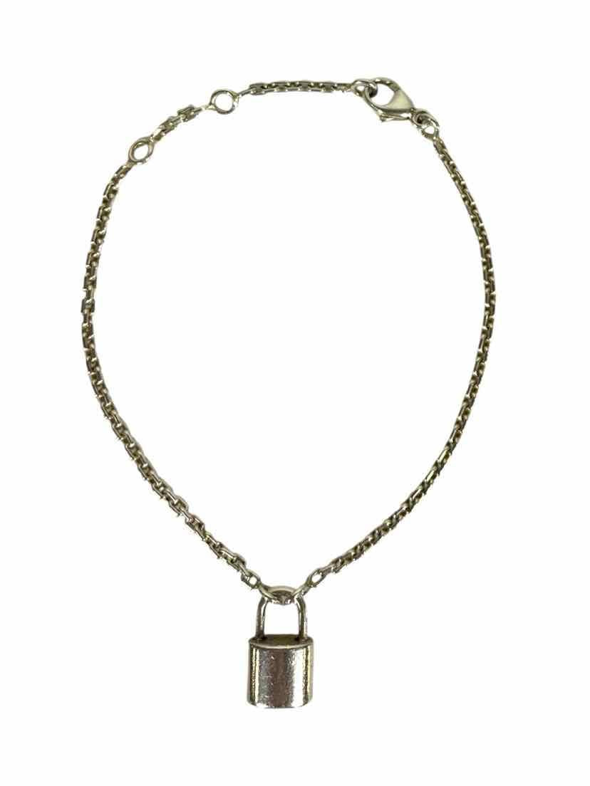 Louis Vuitton Silver Lockit bracelet