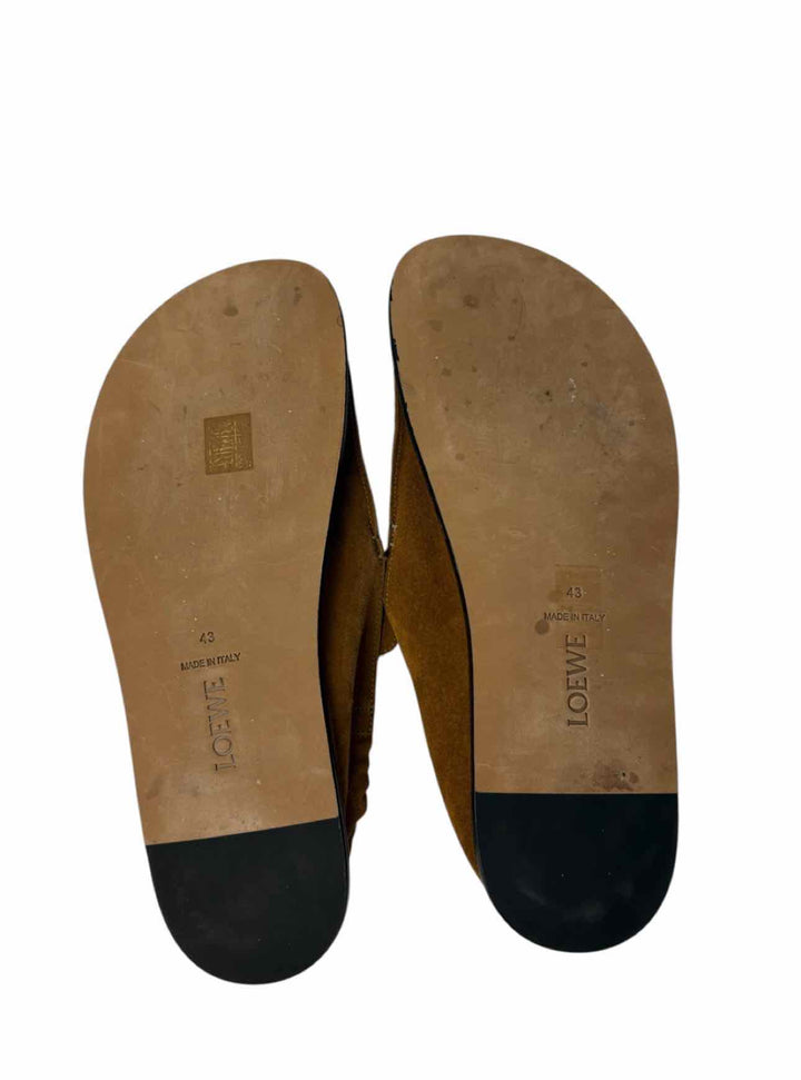 Loewe Size 43 Men's Flex Suede  Shoes