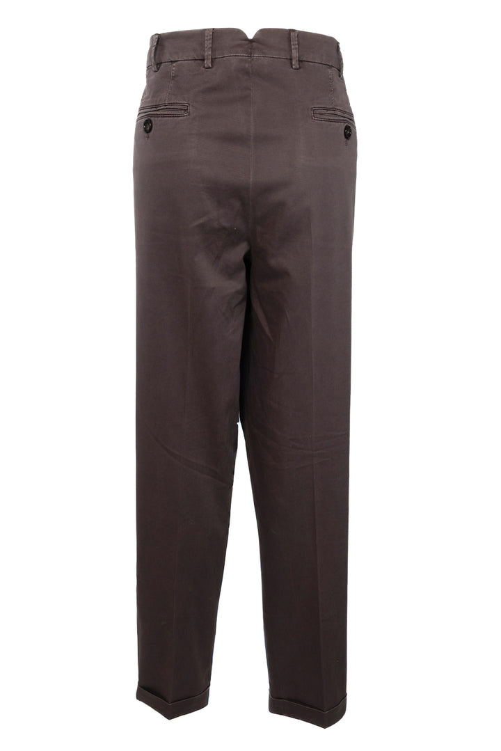 Brunello Cucinelli Size 44 Men's Pleated Tapered Leg Pants