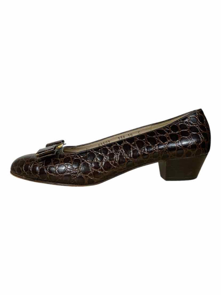 Salvatore Ferragamo Size 10 Flats