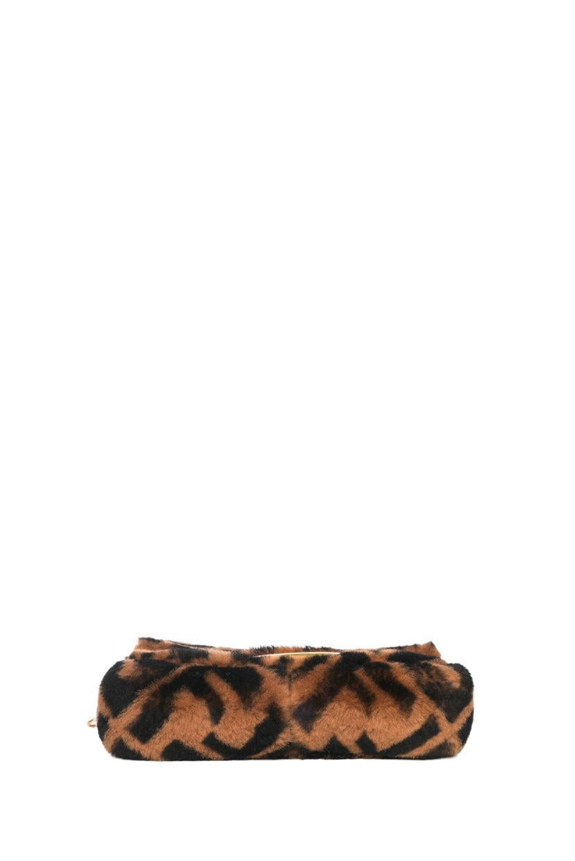 Fendi Zucca FF Mini Baguette Bag