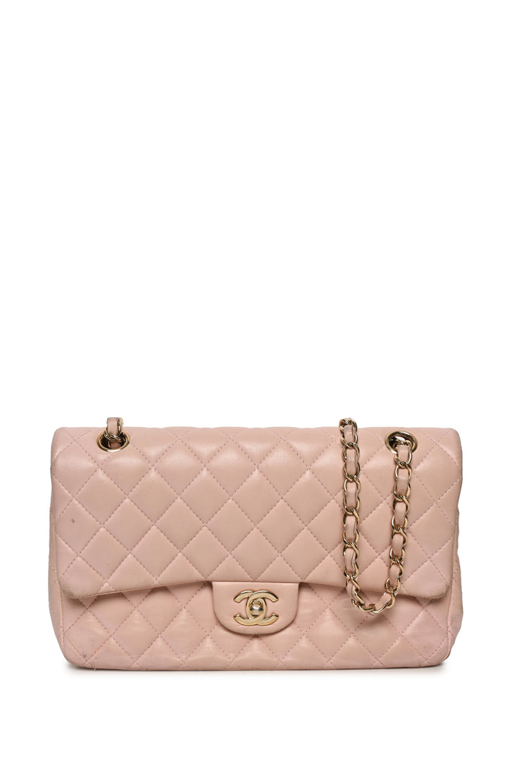 Chanel 2016-2017 Medium Classic Double Flap Shoulder Bag