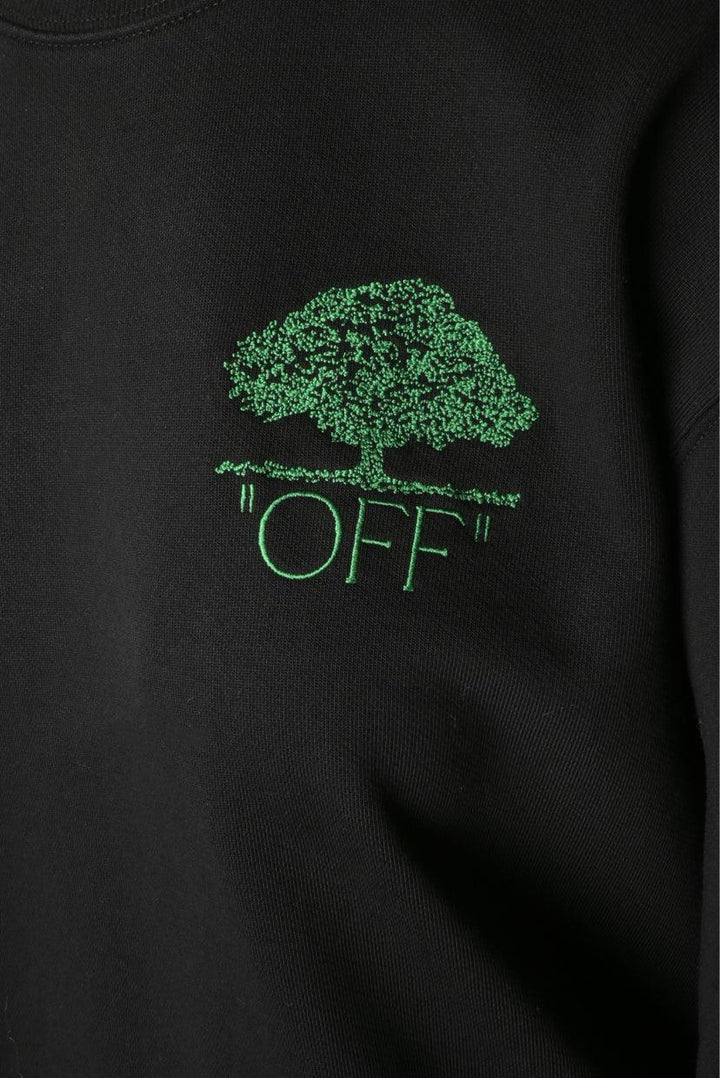 Off White Size M Off Tree Long Crewneck Dress