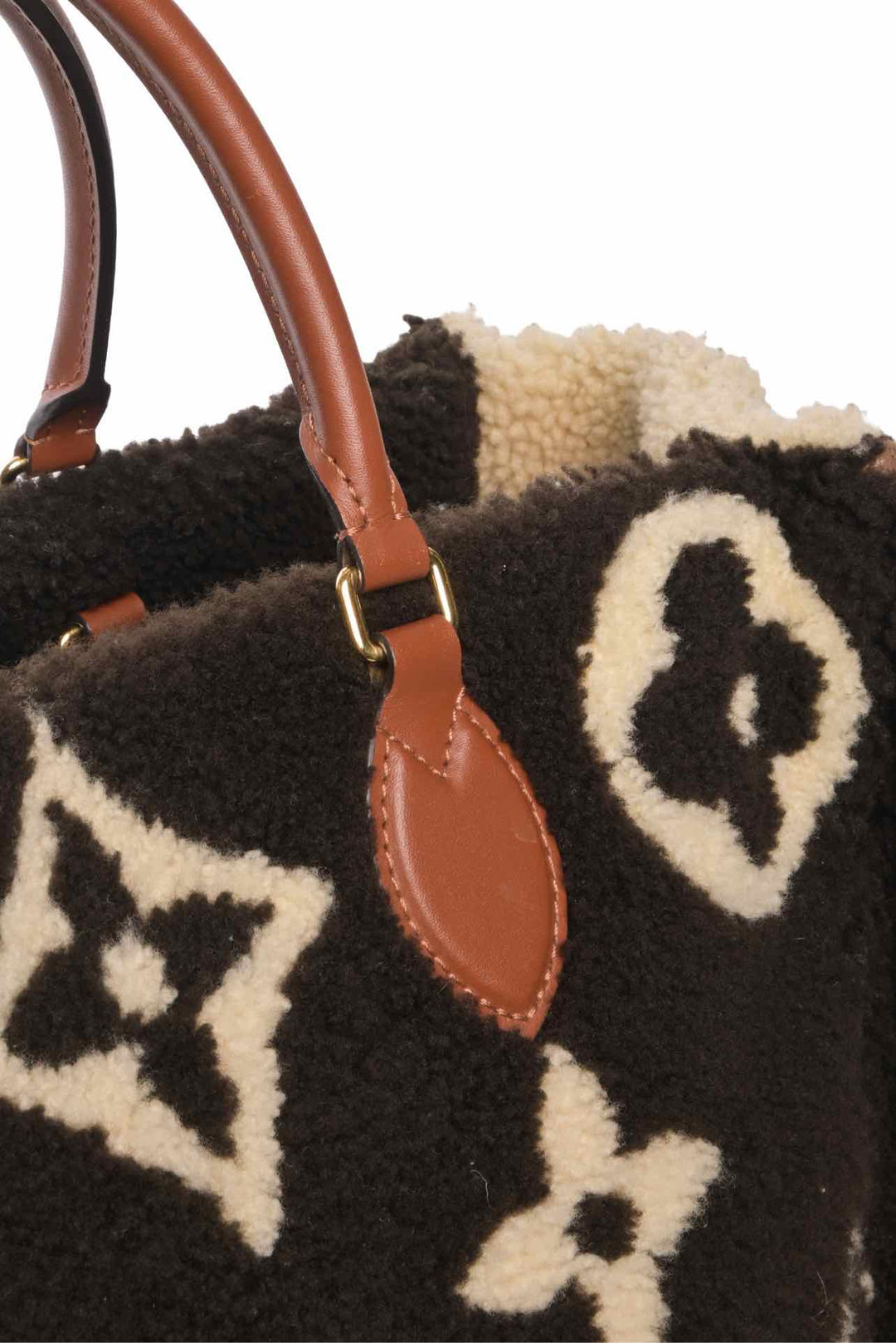 Louis Vuitton Limited Edition Monogram Fleece Teddy Onthego GM Tote