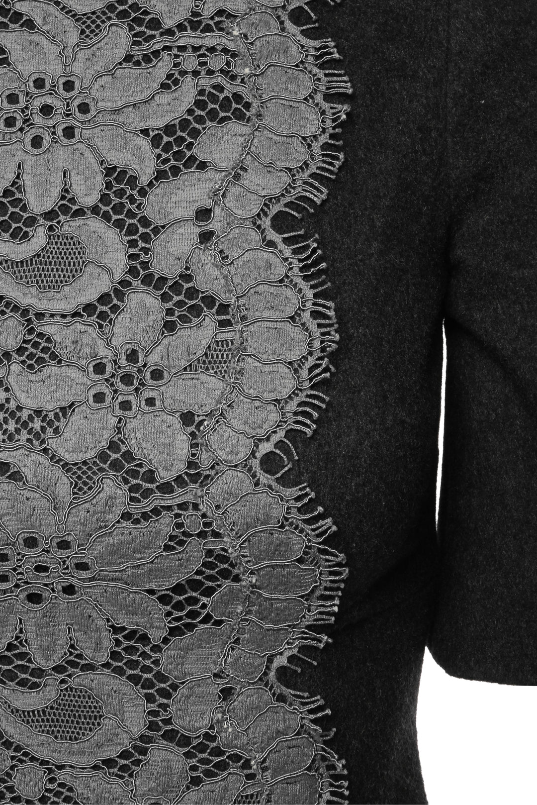 Dolce & Gabbana Size 38 Cashmere Blend Lace Dress