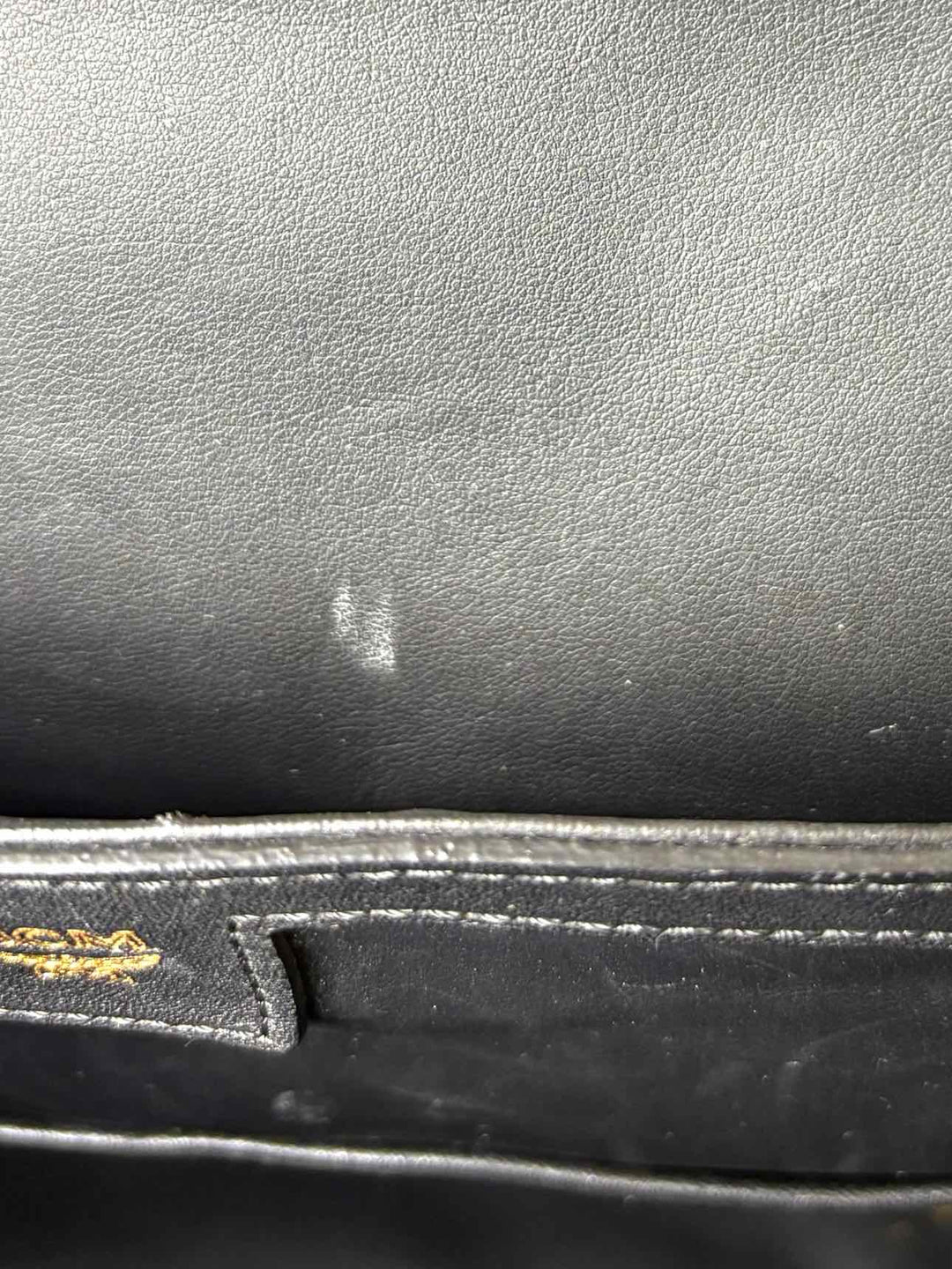 MCM Red Logo Leather BackPack