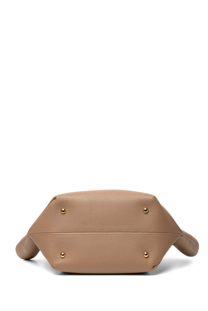 DEMELLIER LONDON Grained Leather Midi New York Tote