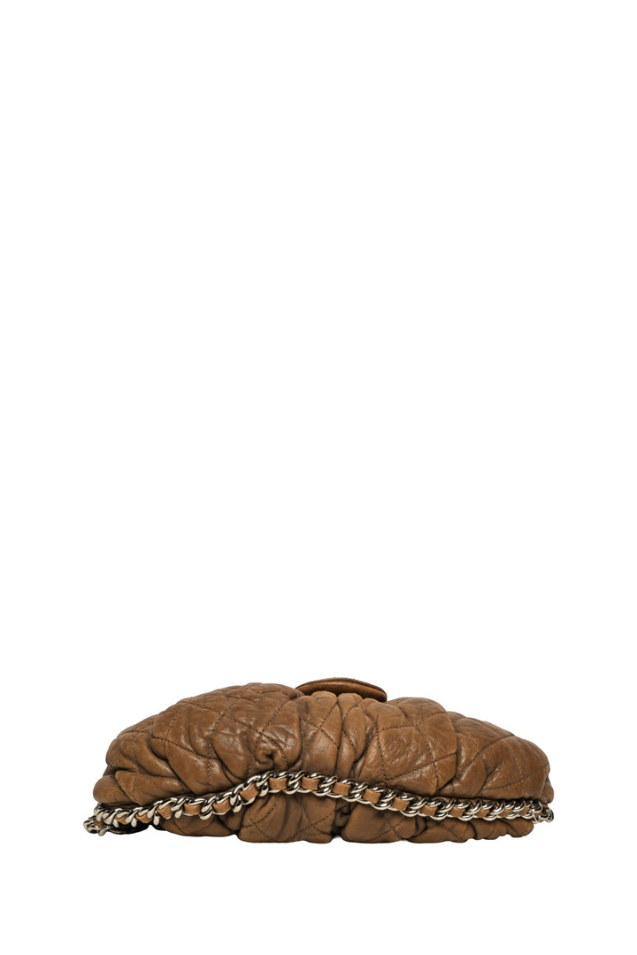 Chanel 2011-2012 Quilted Lambskin Chain Around Shoulder Bag