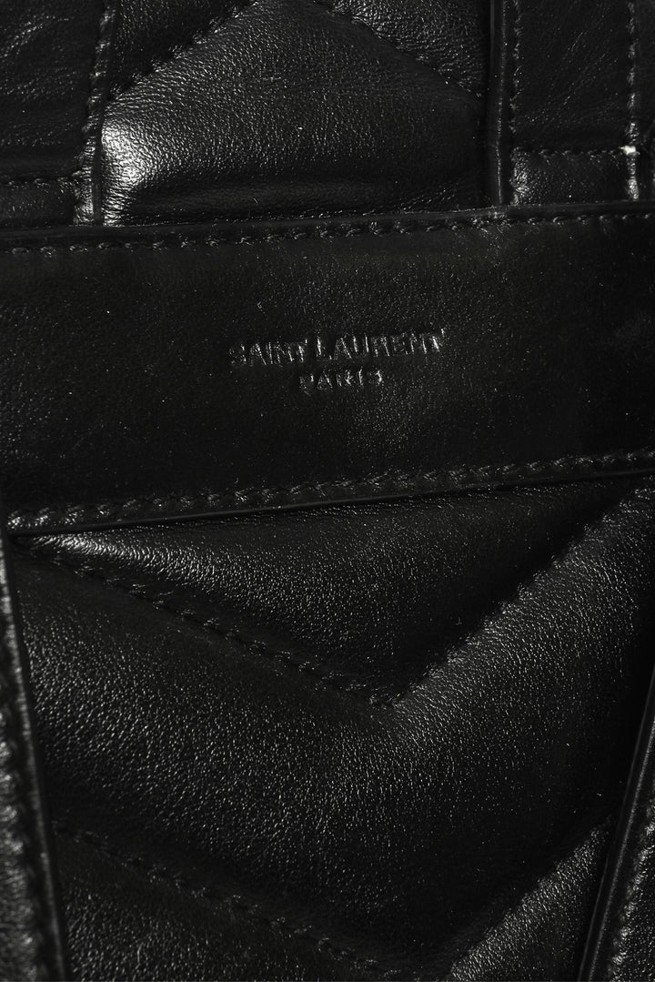 Saint Laurent Quilted Leather Backpack
