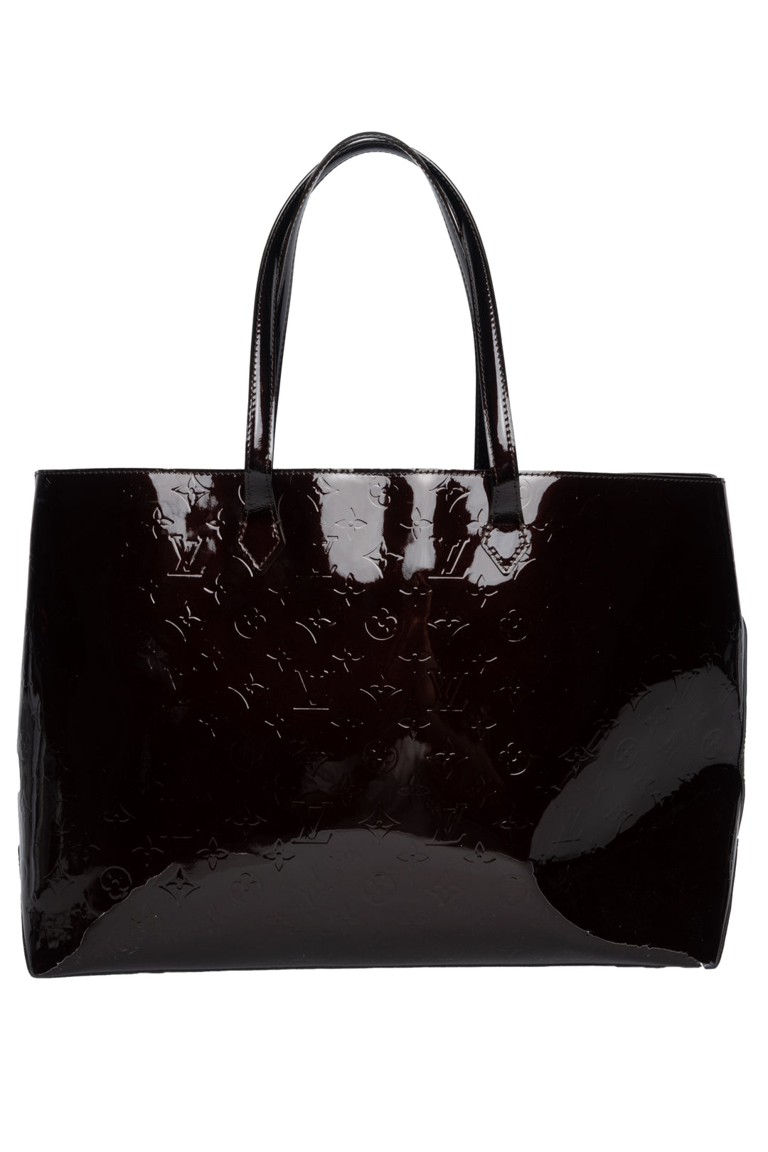 Louis Vuitton 2010 Vernis Wilshire GM Amarante Tote