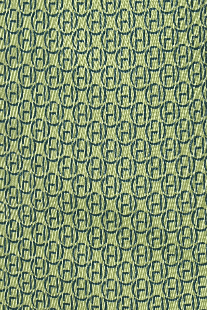Hermes Size OS Men's H Logo Silk Tie
