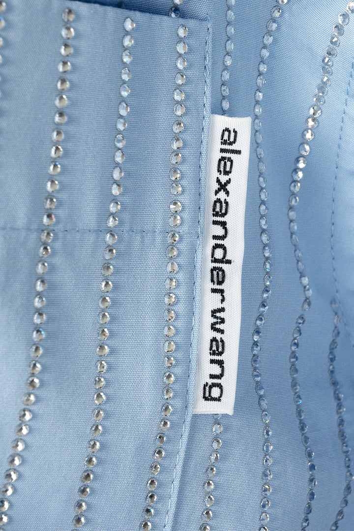 Alexander Wang Size M Crystal Button Down Shirt