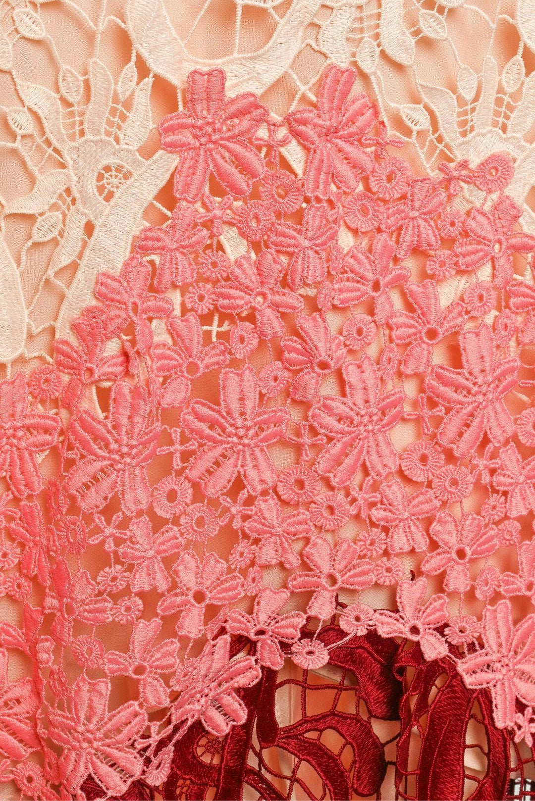 maje Size 1 Romarin Tiered Lace Dress