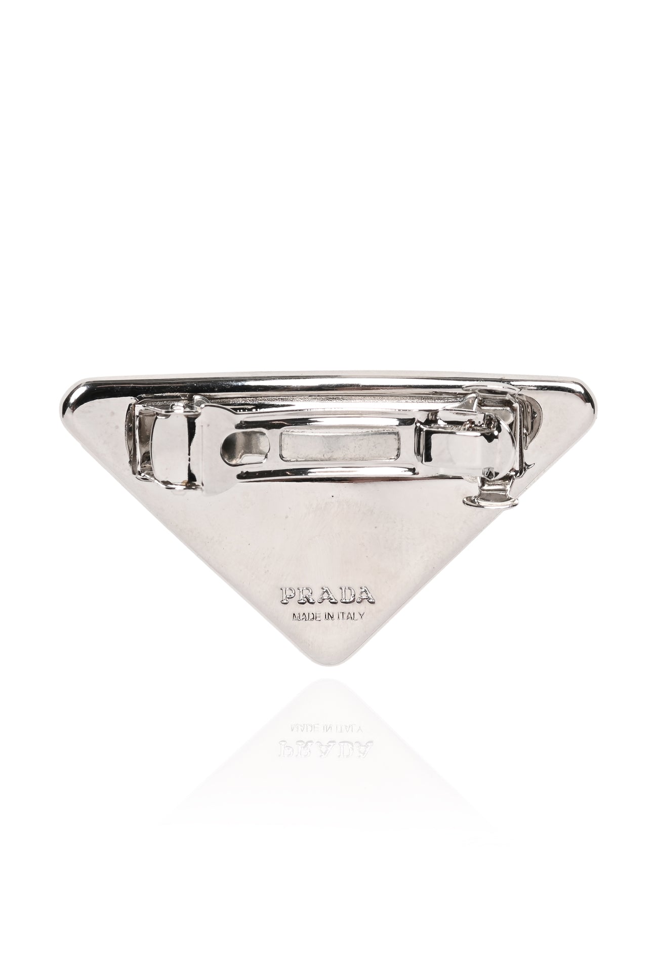 Prada Metal Hair Clip - Luxury Used Designer Jewelry - Turnabout