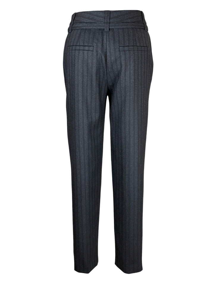 Brunello Cucinelli Size 4 Tapered Leg Wool Trousers