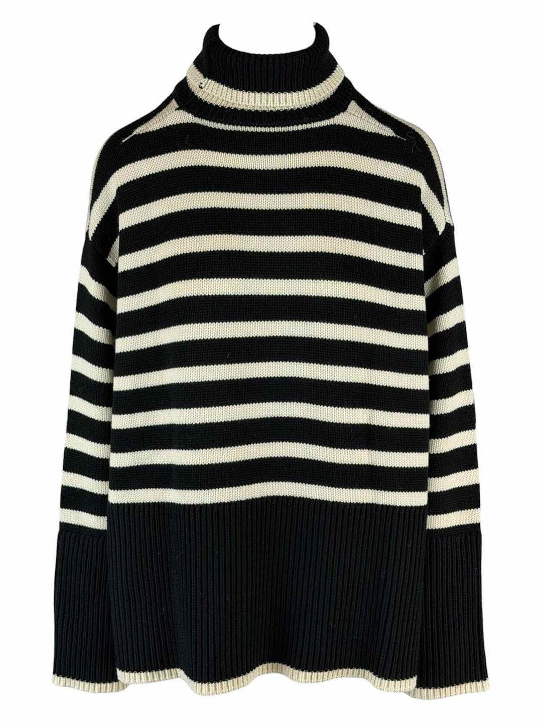 Toteme Size XS Signature Stripe Turtleneck  Sweater