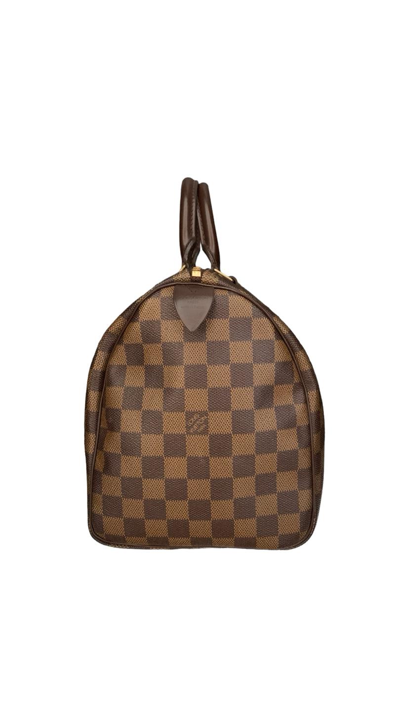 Louis Vuitton Damier Ebene Speedy 30  Purse