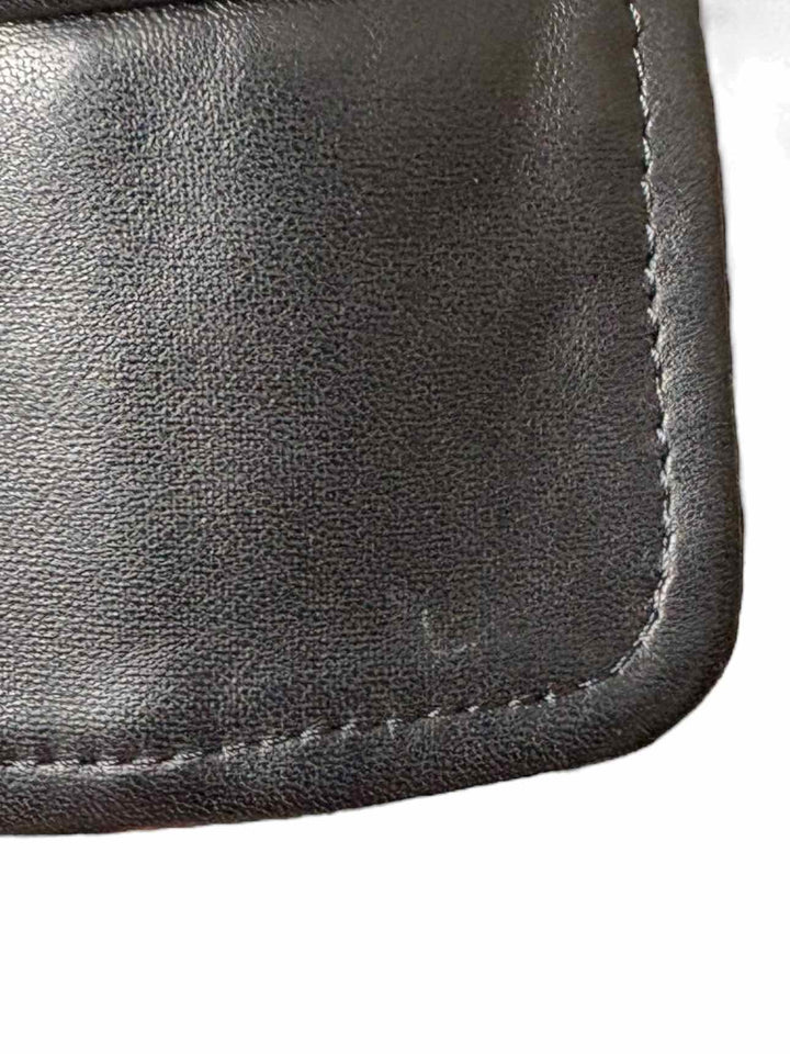 Simone Rocha Size M Crystal & Faux Pearl Embellished Lamb Leather Coat